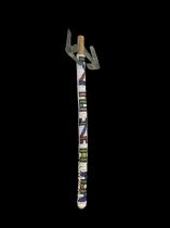 Double Headed Axe Dance Mace- Amandondolo - Ndebele People, South Africa 3