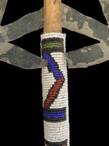 Double Headed Axe Dance Mace- Amandondolo - Ndebele People, South Africa 4