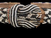 Cowrie Shell and Beaded Belt - Kuba People, D.R. Congo - Sold 2