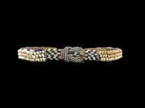 Cowrie Shell and Beaded Belt - Kuba People, D.R. Congo - Sold 12