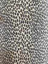 Leopard Pattern Maple Wood Pedestal 4