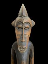 Seated Wooden Figure - Senufo People, Ivory Coast 1