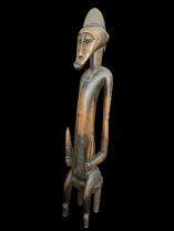Seated Wooden Figure - Senufo People, Ivory Coast 2