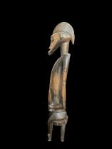 Seated Wooden Figure - Senufo People, Ivory Coast 4