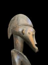 Seated Wooden Figure - Senufo People, Ivory Coast 8