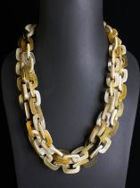 Water Buffalo Horn Chain Necklace