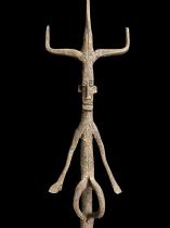 Figurative Iron Lance/Staff - Bamana (or Bambara) People, Mali 1