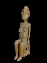 Seated Female Figure -  Lobi People, Burkina Faso 4