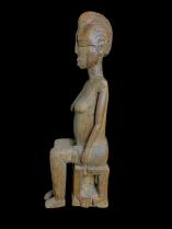 Seated Female Figure -  Lobi People, Burkina Faso 5