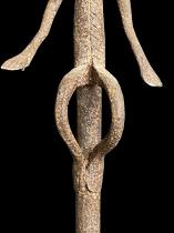 Figurative Iron Lance/Staff - Bamana (or Bambara) People, Mali 7