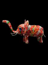 Recycled Soda Can Tin Elephant - South Africa