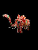 Recycled Soda Can Tin Elephant - South Africa 4