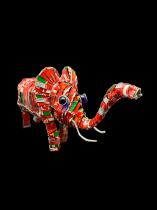 Recycled Soda Can Tin Elephant - South Africa 9