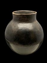 Clay Beer Pot - Zulu People, South Africa - Sold 2