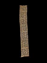 Kuba Raffia Cloth Skirt - Kuba People, D.R. Congo (#12)