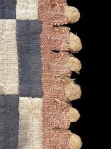 Raffia Cloth Skirt - Kuba People, D.R. Congo (#34) 4