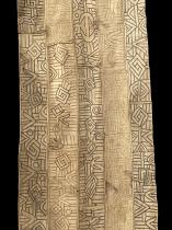 Raffia Cloth Skirt - Kuba People, D.R. Congo (#35)  1