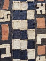 Raffia Cloth Skirt with fringe - Kuba People, D.R. Congo (#42a) 2