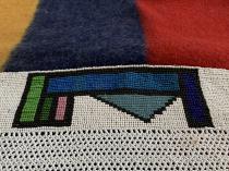 'Nguba' Blanket Cape with Beading - Ndebele People, South Africa -3426 4