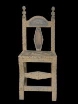 Wooden Chair - Baule People, Ivory Coast