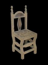 Wooden Chair - Baule People, Ivory Coast 12