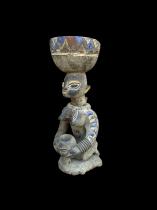 Large Figurative Offering Bowl - Yoruba People, Nigeria 4