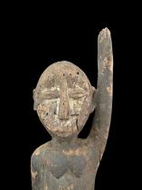 Kasangala figure with one raised arm - Lega People, D.R.Congo 1