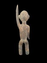 Kasangala figure with one raised arm - Lega People, D.R.Congo 6