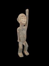 Kasangala figure with one raised arm - Lega People, D.R.Congo 8