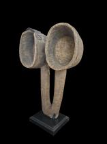 Wood and Metal Repaired Bellows - Fang People, Gabon 1