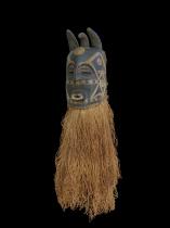 Helmet Mask - (Munjinga) - Biombo People, D.R. Congo 4