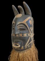 Helmet Mask - (‘Munjinga’) - Biombo People, D.R. Congo 5