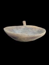 Large Wooden Bowl with Handle - Ethiopia 1
