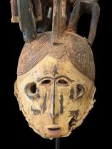 Maiden Spirit Face Mask - (Agbogho Mmuo) - Igbo People, S.E. Nigeria 1