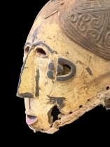 Maiden Spirit Face Mask - (Agbogho Mmuo) - Igbo People, S.E. Nigeria 6