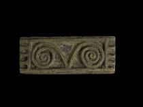 Bronze Box with Rams Horns Design on Lid - Ashanti People, Ghana 2