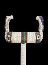 Fully Beaded Dance Mace - Ndebele People, South Africa  1