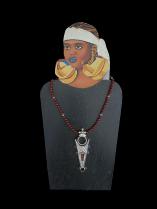 Hand Painted Jewelry Display 3, Fulani People, Nomads in West Africa