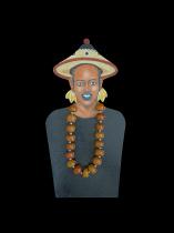Hand Painted Jewelry Display 4, Fulani People, Nomads in West Africa
