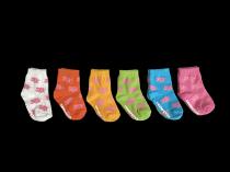 Set of 6 Baby Socks with Elephants - Age  1-2 years
