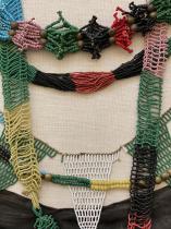 Mounted Assemblage of Beaded Traditional Adornments - Zulu People, South Africa (1340) 12