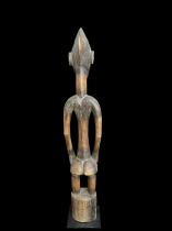 Rhythm Pounder, or 'Deble' - Senufo People, northern Ivory Coast - Sold 11