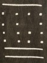 Dots and Dashes Mud Cloth Pillow case, Mali 1
