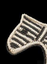 Beaded Zebra Ornament (only 1 left!) 1