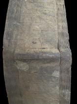 Palm Bark Basketry Shield (a)- Topoke People, D.R. Congo 1