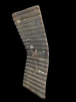 Palm Bark Basketry Shield (a)- Topoke People, D.R. Congo 5