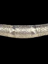 Thin Sterling Silver Bracelet - Tuareg People, nomads of the south Sahara. 1