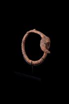 Twisted Iron Currency Bracelet - Senufo People, northern Ivory Coast 1