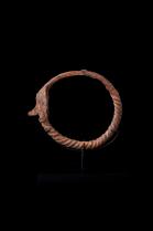 Twisted Iron Currency Bracelet - Senufo People, northern Ivory Coast 4