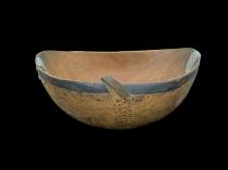 Wooden Food Bowl - Turkana People, northern Kenya